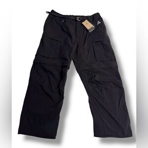 Nike ACG Smith Summit Convertible Cargo Pants Black Anthracite FN0428-010 XL